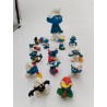 Lot De 15 Schtroumpfs Année 80 Peyo Schleich Bully Figurine Jouet Vintage