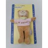 Bébé rêve Peluche Neuve Bébé Ours Hochet Rose Environ 20 Cm Jouet Doudou Calins