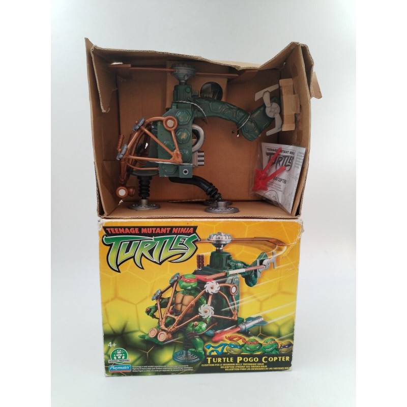 Turtle Pogo Copter Tmnt Turtles Hélicoptère D'assaut Tortues Ninja Figurine... Turtle Pogo Copter Tmnt Turtles Hélicoptère D'assaut Tortues Ninja Figurine...