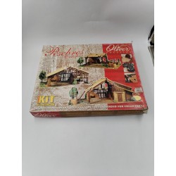Maison Crèches Décor Noël Oliver Prestige Kit Construction Maquette Santon