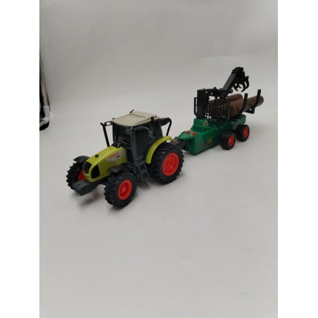 Jouet Électronique Dickie Toys Claas Celtis 446 Tracteur Remorque Forest