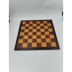 Grand Échiquier Plateau Case 5 Jeux D'échecs Jeu Échec Marqueterie Bois...