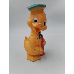 Rubbertoys Vintage Pouet Style Disney Donald Musicien Made In Italy Jouet...