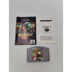 Mario Kart 64 Jeux Vidéo Nintendo Jeu Mode D'emploi Notice Livret