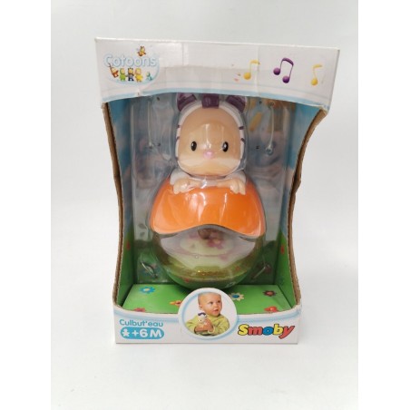 Culbut'eau Cotoons Smoby Culbuto Jouet Boule A Eau Avec Paillettes