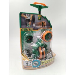Exocrash Abutu Rhino Vert Orange Jouet Neuf Goliath Toupie Beyblade