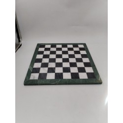 Plateau Jeux D'échec En Marbre Pierre Échiquier Jeu Echec 