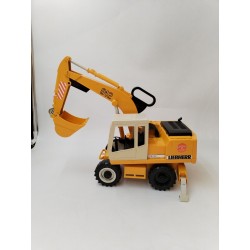 Bruder Liebherr 912 Litronic Spiel Gut Jouet Tracto Pelle Rotatif Engin De...