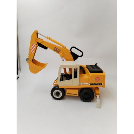 Bruder Liebherr 912 Litronic Spiel Gut Jouet Tracto Pelle Rotatif Engin De...