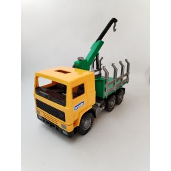 Bruder Volvo F16 Intercooler Camion Benne Remorque Plateau Treuil Dbgm Engin...