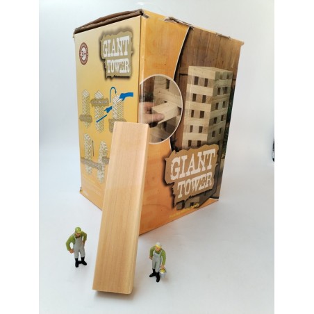 Giant Tower Jeux Bois Jenga XXL Kapla Tour Fun Family Jouet