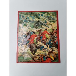 Puzzle Ancien Scène De Guerre Russo Japonaise Imprimerie Tourangelle Tours...
