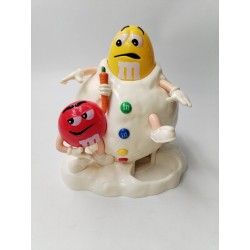 Figurine M&M's Bonhomme De Neige Distributeur De Bonbons Jeu Jouet Mms Mm's M &