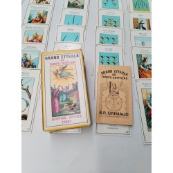 Grand Etteilla 1977 Ou Tarots Egyptiens B.P. Grimaud Jeux De Cartes Divinatoire
