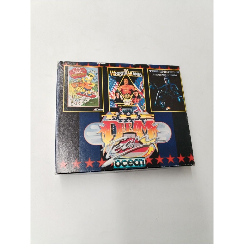 Ocean 1991 The Dream Team Boite Jeux Rétro Gaming Simpsons Wrestle Terminator Ocean 1991 The Dream Team Boite Jeux Rétro Gaming Simpsons Wrestle Terminator