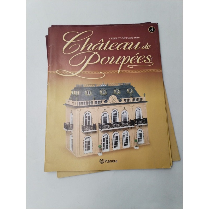 Fascicule 3 chateau de poupées edition Planeta collection miniature maison Fascicule 3 chateau de poupées edition Planeta collection miniature maison