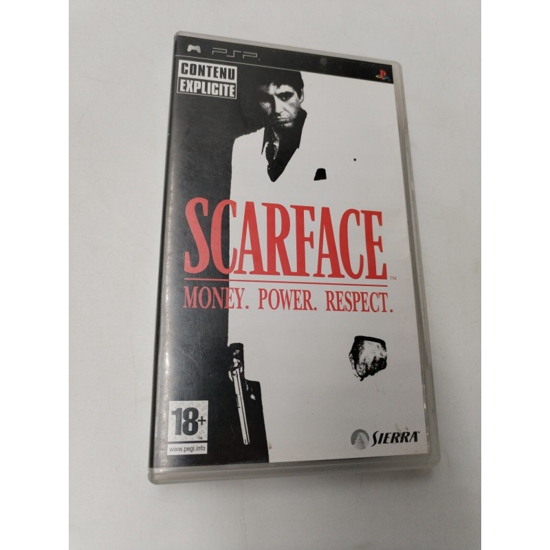 Scarface PSP Complet Jeux Vidéo PlayStation Portable Sony Sierra