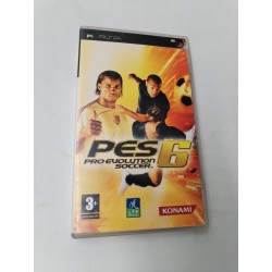 PES 6 Sony Psp Jeux Vidéo Pro Évolution Soccer PlayStation Lfp Konami