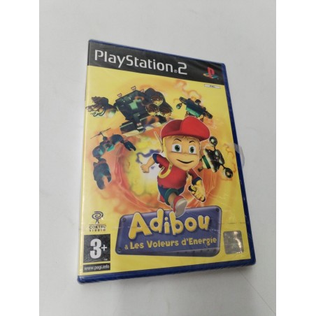 Adibou Neuf Blister Jeux Vidéo Ps2 PlayStation 2 Sony Les Voleurs D'énergie