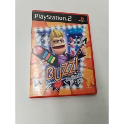 Buzz ! Le Quiz Pop Jeux Vidéo PlayStation 2 Ps2 Sony Buzzers Eye Toy 