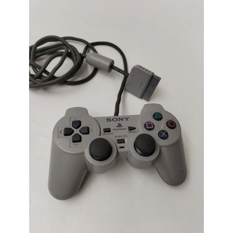 Manette Sony PlayStation Analog Controller Scph 1200 Jeux Vidéo Console Play PS Manette Sony PlayStation Analog Controller Scph 1200 Jeux Vidéo Console Play PS