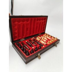 Jeux D'échecs Bois Coffret Jeu Artisanal Plateau