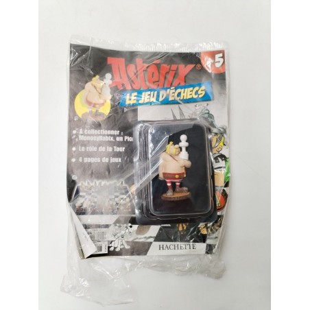 Astérix Le Jeu D'échecs Hachette Plastoy Monosyllabix Num 5 Fascicule Pion Blanc