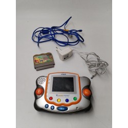 Console Vtech Vsmile Pocket Jeux Vidéo Éducatif Housse Câble Chargeur Jeu Winnie