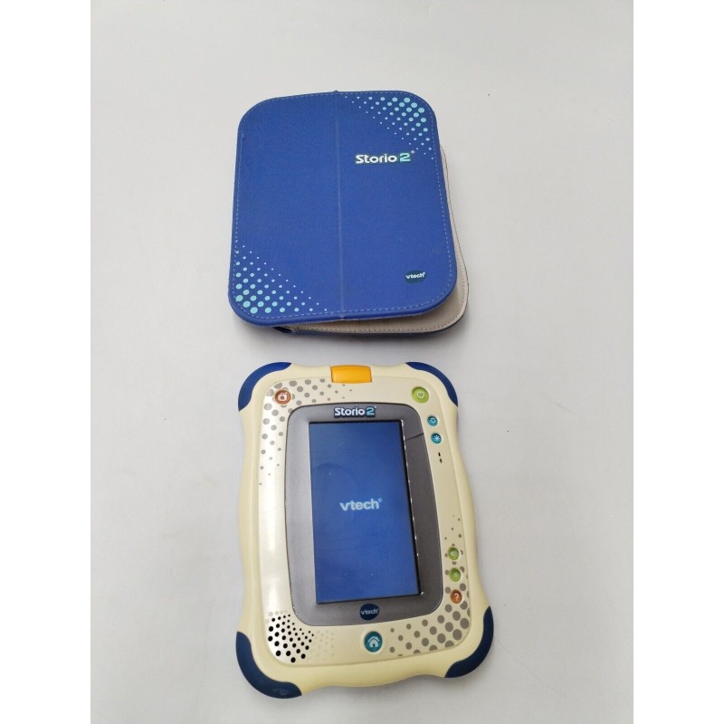 Vtech Storio 2 Tablette Jeux Éducatifs Jeu Vidéo V Tech Bleu Blue