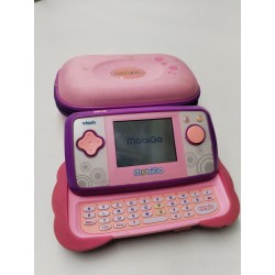 Vtech Mobigo Rose Disney Raiponce Console Tablette Jeux Vidéo Éducatifs Jeu V...