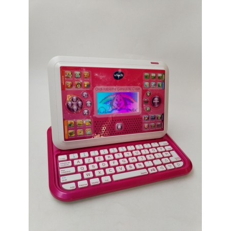 Vtech Ordi Tablette Genius Xl Color Rose Pink Jeux Électronique Jeu Éducatifs