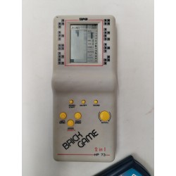 Ancienne console de jeu Électronique Brick game 2 in 1 HP 73 Tetris Rétro Jeux 