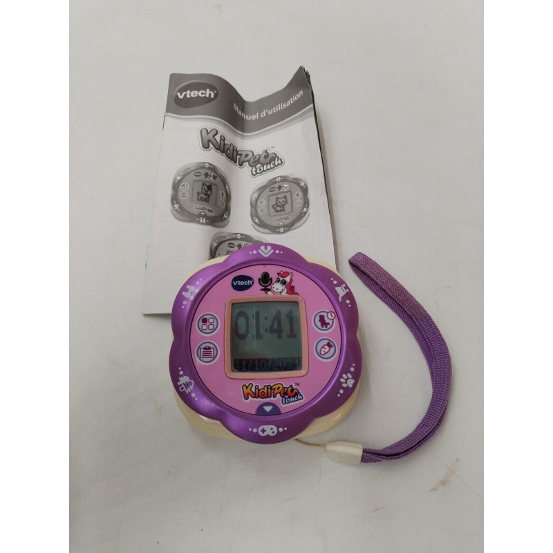 Vtech Kidipets Touch Rose Violet Licorne Tamagotchi Jeux Électroniques Jeu... Vtech Kidipets Touch Rose Violet Licorne Tamagotchi Jeux Électroniques Jeu...