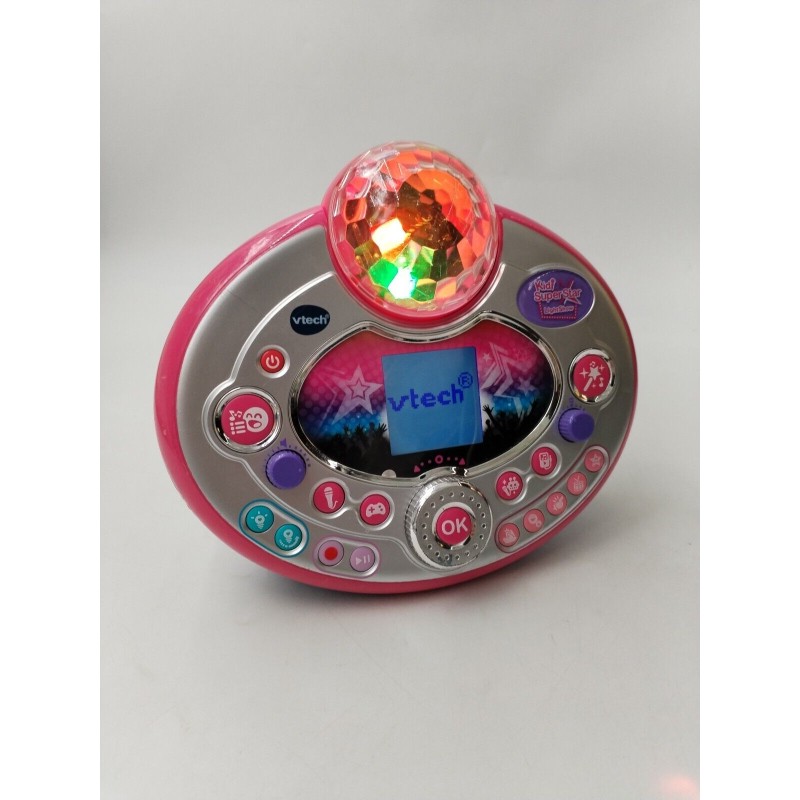 Vtech Kidi Super Star Light Show Unité Centrale Disco Boule A Facette Chant Vtech Kidi Super Star Light Show Unité Centrale Disco Boule A Facette Chant