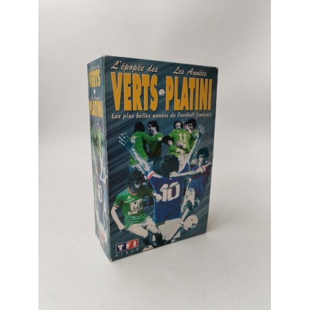 Coffret Cassettes Vidéos VHS Les Années Platini L'épopée Des Verts Asse Tf 1 K7