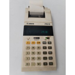 Canon P2-D Calculatrice Imprimante Vintage Ticket De Caisse