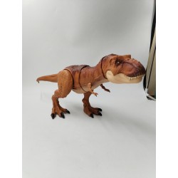 Jurassic World Grand Tyrannosaure Rex Thrash 'n Throw Figurine Mattel Jouet Elec