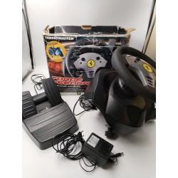 Ferrari Racing Wheel Force Feedback GT Thrustmaster Volant Force Pc Usb Jeux Jeu