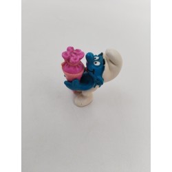Schtroumpfs Sac Bonbon Pochette Surprise Rose Figurine Peyo Schleich Smurfs...
