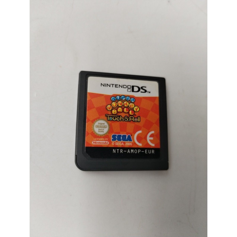 Super Monkey Ball Touch & Roll Sega Nintendo Ds Jeux Vidéo 2005 Super Monkey Ball Touch & Roll Sega Nintendo Ds Jeux Vidéo 2005