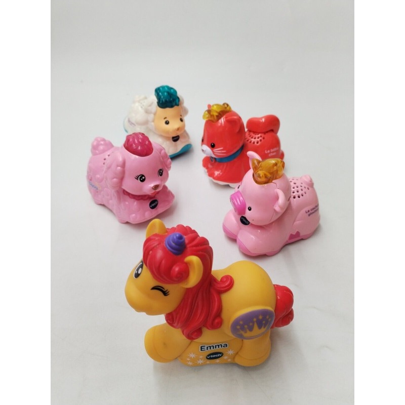 Lot De 5 Vtech Tut Tut Bolide Voitures Électroniques Figurines Jeu Jouet Animaux Lot De 5 Vtech Tut Tut Bolide Voitures Électroniques Figurines Jeu Jouet Animaux
