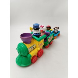 Fisher Price 2001 Little People Zoo Train Musical Électronique Jouet Figurine