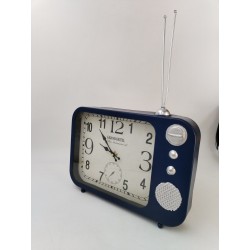 Horloge Grand Hotel 58 Rue Montmartre Look Vintage Poste Radio TV Rétro