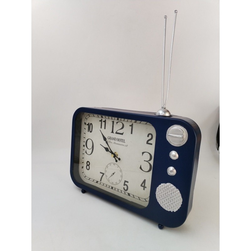 Horloge Grand Hotel 58 Rue Montmartre Look Vintage Poste Radio TV Rétro Horloge Grand Hotel 58 Rue Montmartre Look Vintage Poste Radio TV Rétro