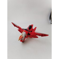 Power Rangers Wild Force Red Rider 2001 Bandai Transformers Jouet Moto Aigle
