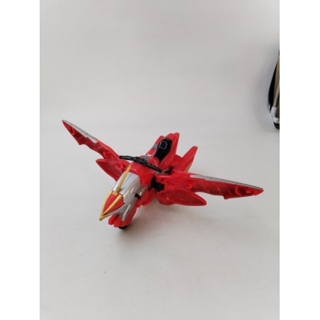 Power Rangers Wild Force Red Rider 2001 Bandai Transformers Jouet Moto Aigle