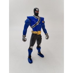 Bandai 2010 Power Rangers Samurai Blue Ranger Switch Figure Figurine Jouet 