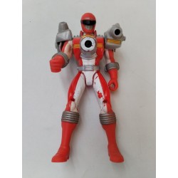 Figurine Bandai 2006 Power Rangers Rouge Jouet Vintage