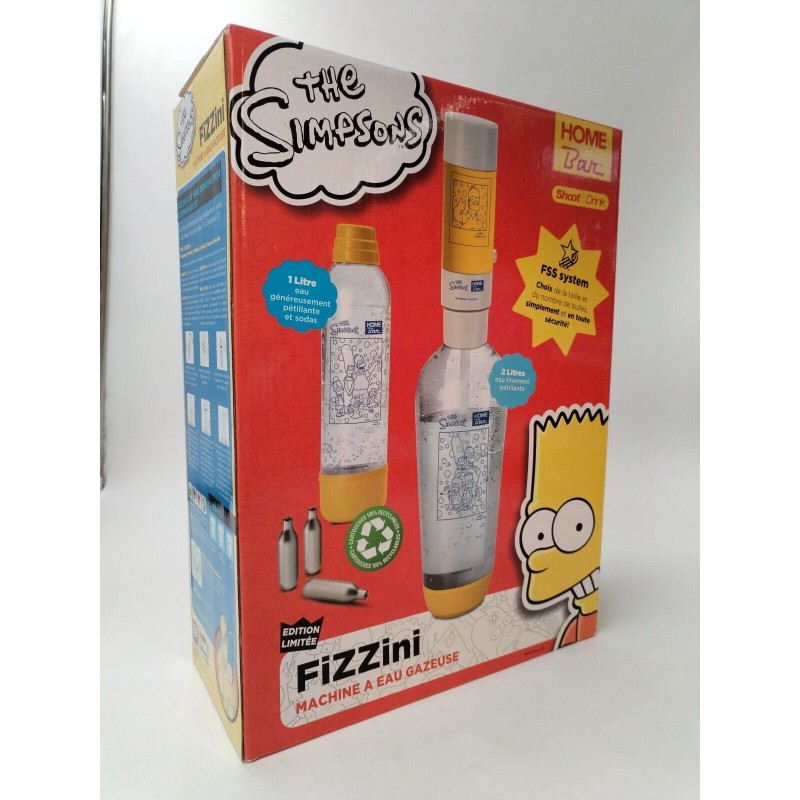 The Simpsons Fizzini Machine A Eau Gazeuse Édition Limitée Home Bar Shoot Drink The Simpsons Fizzini Machine A Eau Gazeuse Édition Limitée Home Bar Shoot Drink