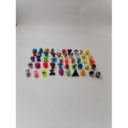 Gros Lot De 50 Gogo's Crazy Bones Magic Box Gogo Jouet Figurine Couleur